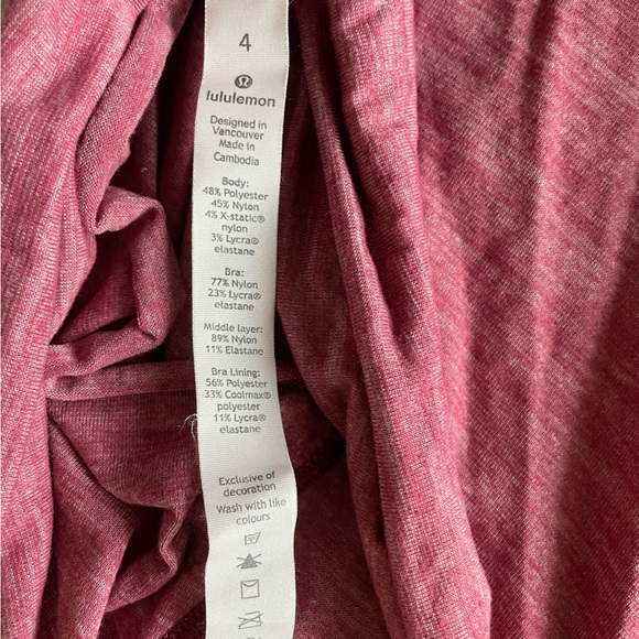 Lululemon Moment To Movement 2-In-1 Tank
Heathered Cherry Tint / Cherry Tint - Picture 9 of 11